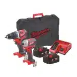 Set AKU izvijač M18 CBLDD + Izvijač udarni 1/4” Milwaukee