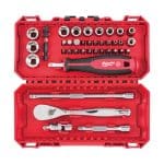 SET NASADNIH KLJUČEVA 1/4 38 KOM MILWAUKEE 4932498381