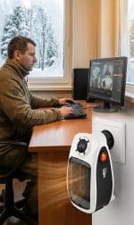 Utična grijalica s ventilatorom 500W NEO 90-158 - Slika 2