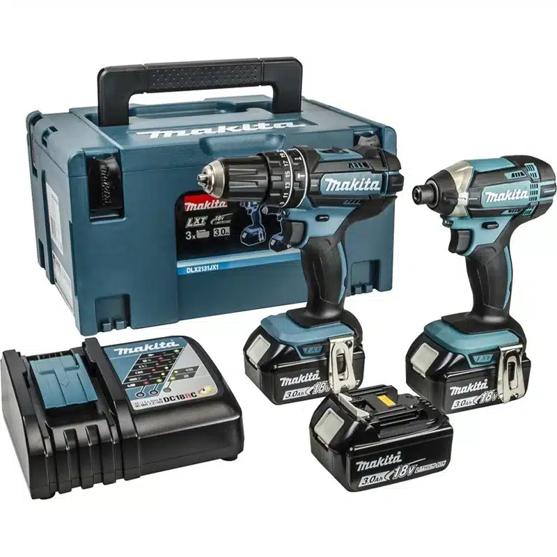 9431297.jpg Makita aku set bušilica odvijač DLX2131JX1 - Slika 1