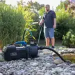 Scheppach aku vrtna baštenska pumpa za vodu IXES C-GP3000-X – SET S2 2x2Ah - Slika 2