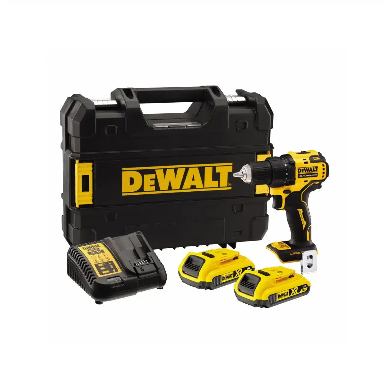DCD708D2T__1.jpg DeWALT aku bušilica odvijač Brushless DCD708D2T 23Nm - Slika 1