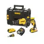 DeWalt aku odvijač-šauber sa nastavkom za vijke 18V 2X2.0Ah 1/4” DCF620D2K