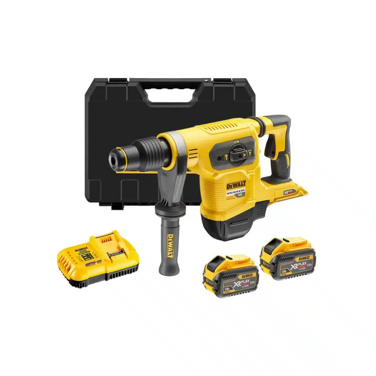 DCH481X2.jpg DeWALT aku udarna čekić bušilica Flexvolt DCH481X2 SDS-Max 54V 6.1J - Slika 1
