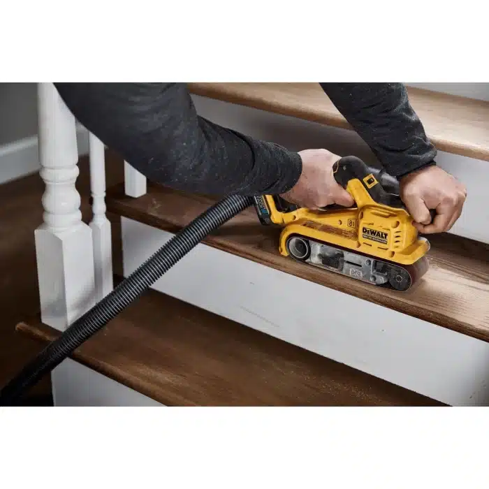 DeWalt aku tračna brusilica BRUSHLESS 18V DCW220NT- Solo - Slika 7