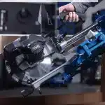 Scheppach aku preklopna potezna pila testera Brushless IXES BC-HM216-X Set L 1x4Ah - Slika 4