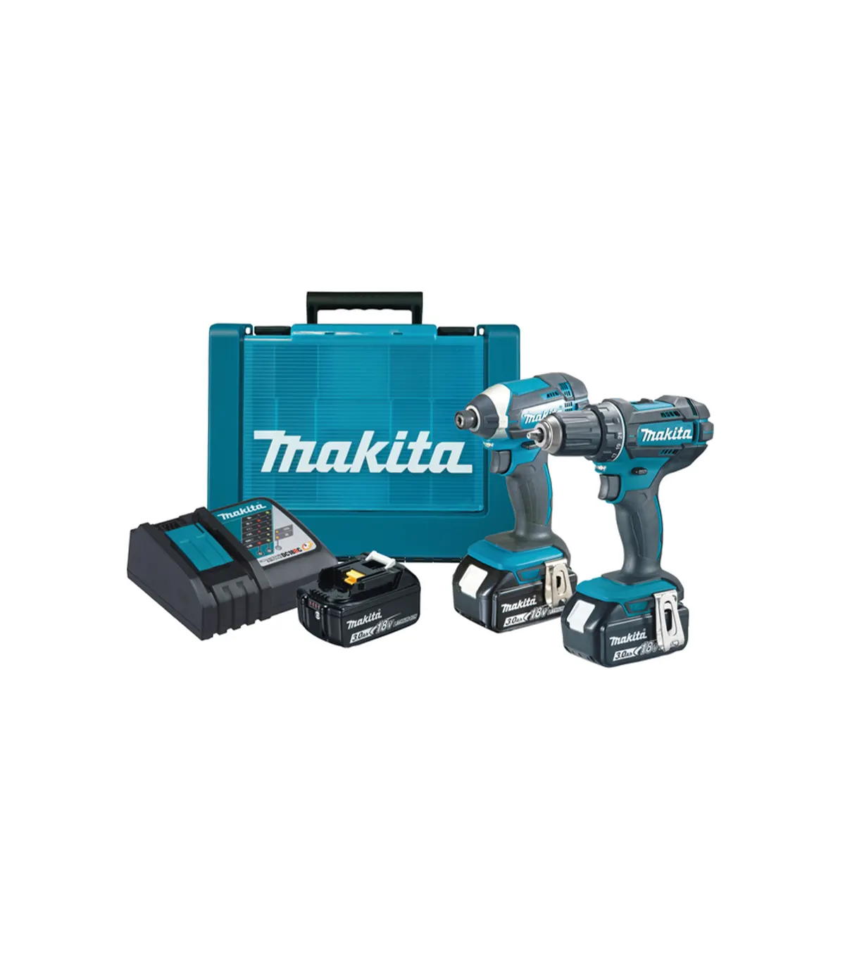 makita-dlx2127x1- Makita set akumulatorskog alata LXT DLX2127X1 – DDF482, DTD152 - Slika 1