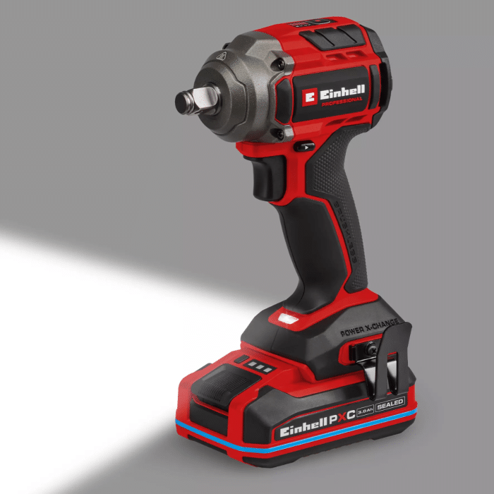 Einhell Aku udarni odvijač TP-CW 18/350-C BL Kit (1x3,0Ah) - Slika 8