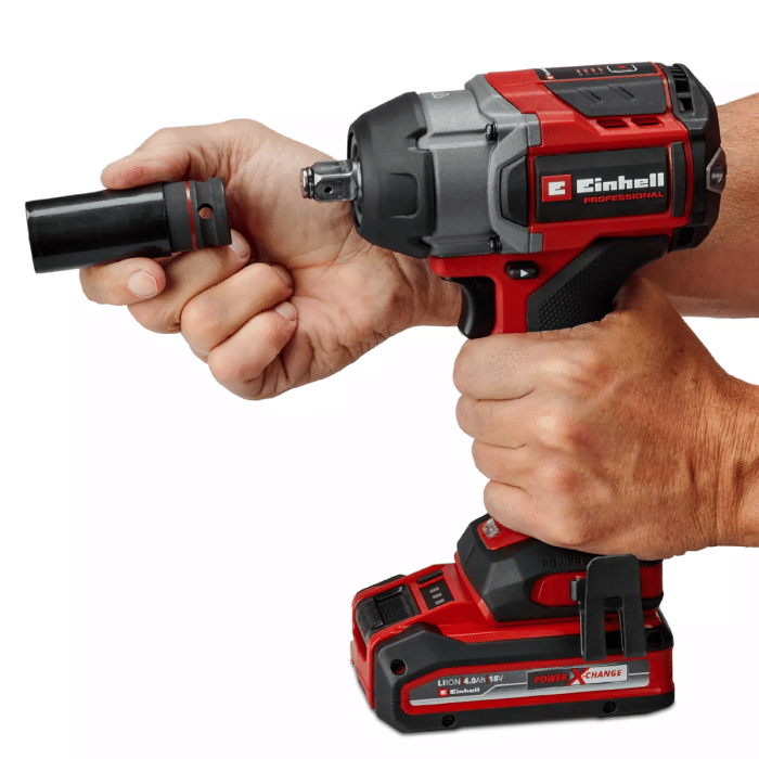 Einhell PROFESSIONAL Akuudarni odvijač TP-CW 18/750-C Li BL-Solo - Slika 4